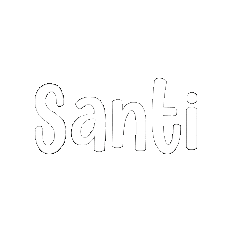 Santiago Santi Sticker by Fresa Creativa
