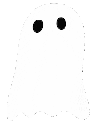 Halloween Ghost Sticker