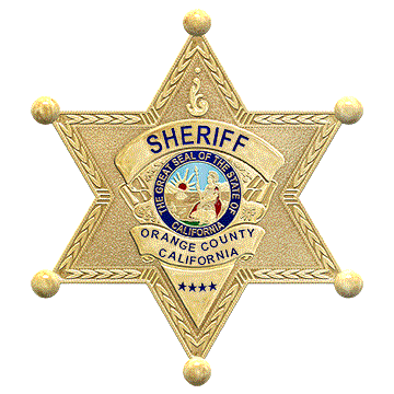 police badge Sticker by Orange County Sheriff's Dept
