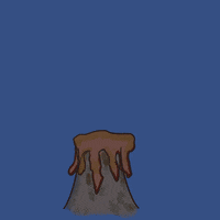 Explosion Volcano GIF