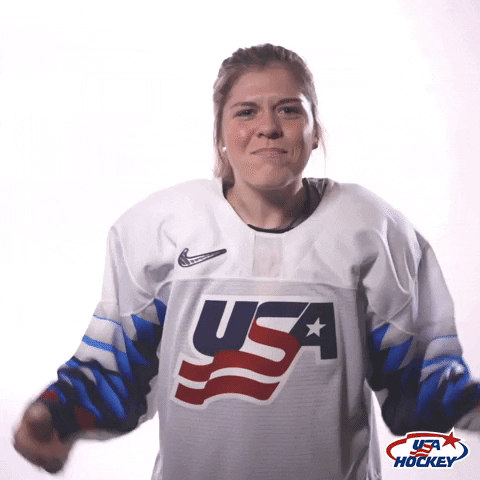 USAHockey giphygifmaker what hockey confused GIF