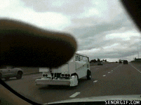 on the road wtf GIF by Cheezburger
