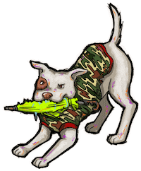pasalochancho dog rain perro umbrella Sticker