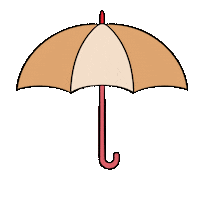 Dog Raining Sticker by Ai and Aiko