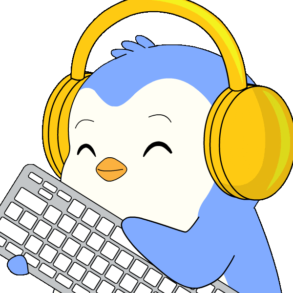 Happy Party Sticker by Pudgy Penguins