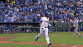 Home Run Baseball GIF by Kansas City Royals