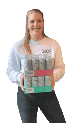 Gift Working Hard Sticker by Soof Drinks