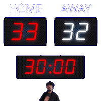 32 Away Sticker