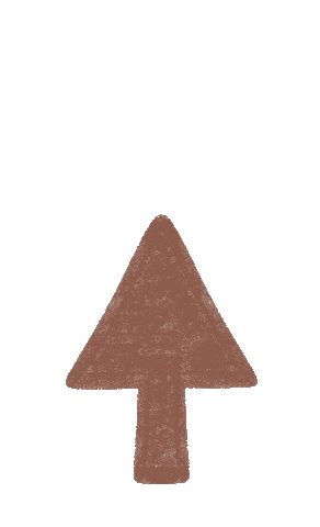 Click Brown Mouse Sticker by Catharina Stewart