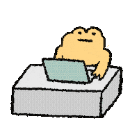 Work Office Sticker