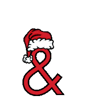 Santa Hat Christmas Sticker by Smart & Final