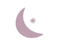 Night Moon Sticker by flower