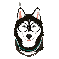 Unimpressedhusky Sticker