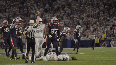 Football Nfl GIF by New England Patriots
