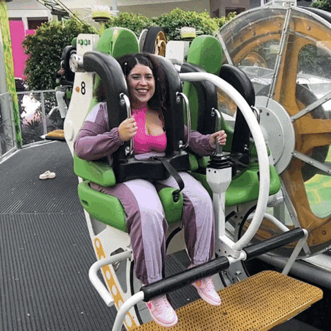 Roller Coaster Nickelodeon GIF