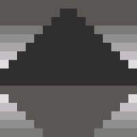 black and white perfect loop GIF by 16-x-16