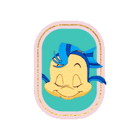 Happy The Little Mermaid Sticker by Disney Princess