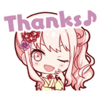 Thanks Thank You Sticker