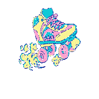 boba_guys retro 90s throwback boba Sticker