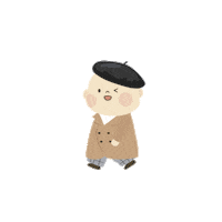 Illustration Baby Sticker