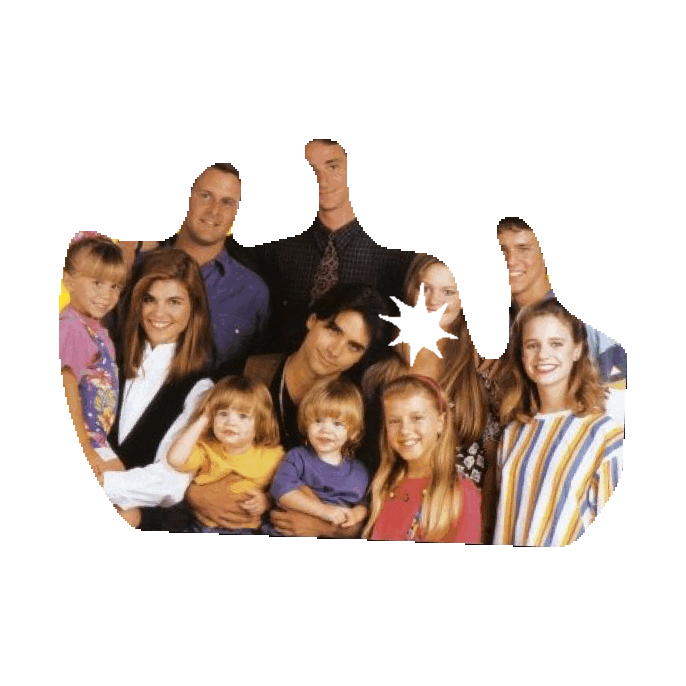 full house STICKER by imoji