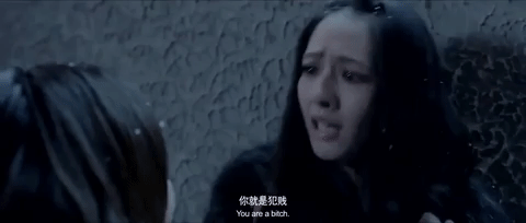 angry zheng lun GIF