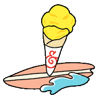 Ice-Cream Miami Sticker by Salt & Straw