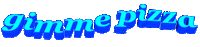 pizza text Sticker