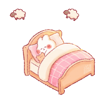 Sleepy Bedtime Sticker
