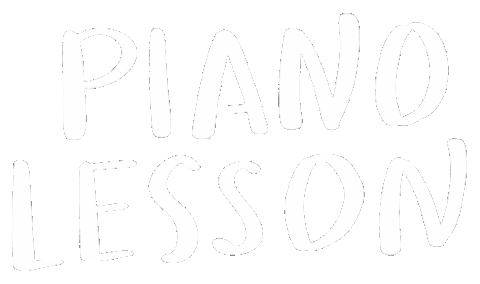 Piano Lesson Sticker by Joy Morin