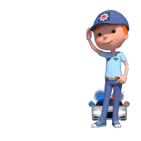 Polis Sticker by Outline Animation And Games