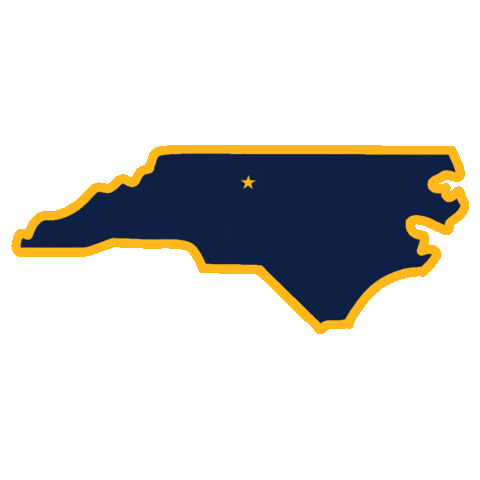 North Carolina Location Sticker by UNCG