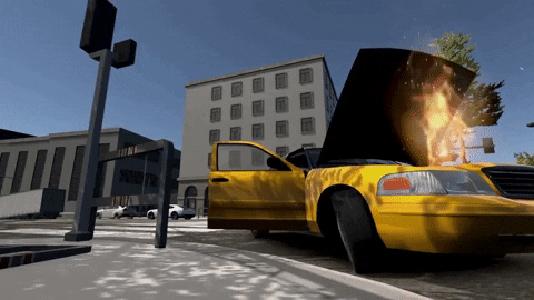 excaliburgamesofficial giphygifmaker simulator new game teaser trailer GIF