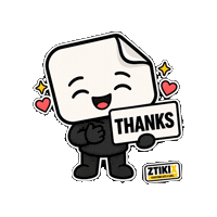 Thank You So Much Sticker by ZTIKIX