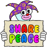 Peace Out Sticker