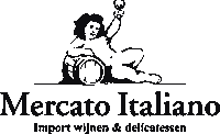 mercatoitaliano italia italiano wijn import Sticker