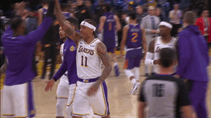 happy los angeles GIF by NBA