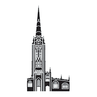 Coventry Cathedral Jesus Sticker by HelloCov