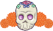 Day Of The Dead Halloween Sticker by BOMBONATOR_WOLPH