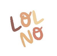 No Thanks Sticker