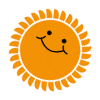 sunshine island Sticker