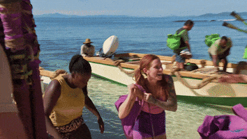 Happy Hugging GIF by Survivor CBS
