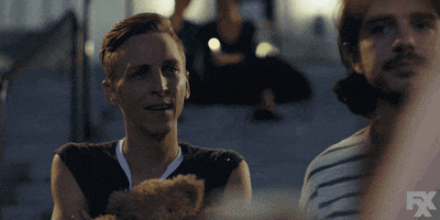awkward best friend GIF by You're The Worst 