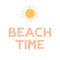 At The Beach Sticker