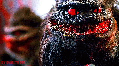 80s monster GIF