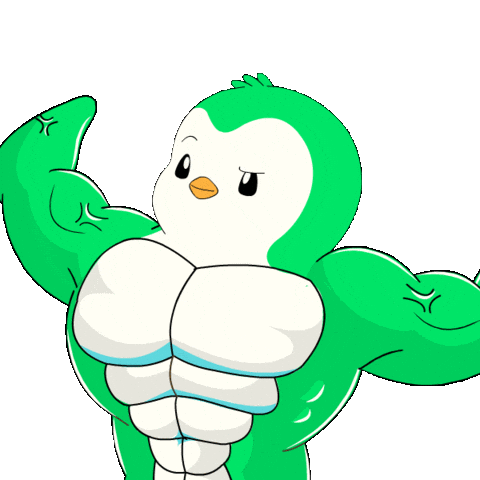 Gym Power Sticker by Abster