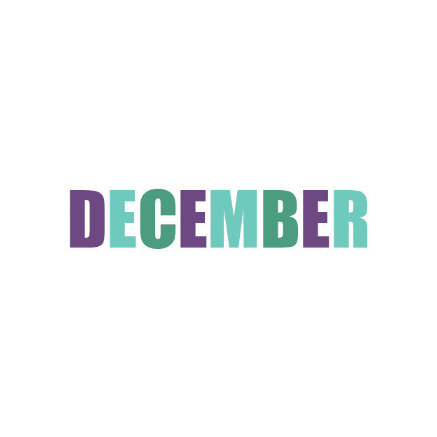 Happy December Sticker by Raveloteca;