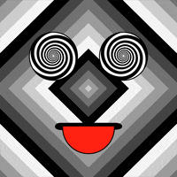 Black And White Art GIF by Jen Stark