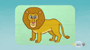 lion l GIF by Super Simple