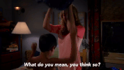season 1 a pee stick and an asian raccoon GIF by mom